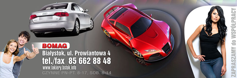 lakiery samochodowe białystok